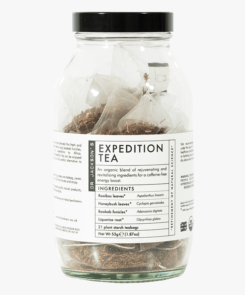 Dr Jackson S Expedition Tea 53g - Glass Bottle, HD Png Download
