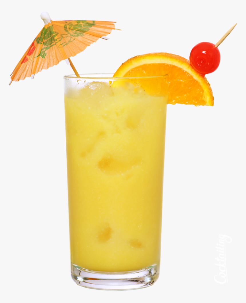 Cocktail Png Image - Drink With Umbrella Transparent, Png Download