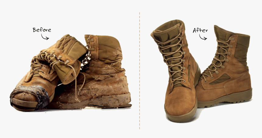 Us Marine Corps Boots , Png Download - Long Service Shoes For Men, Transparent Png