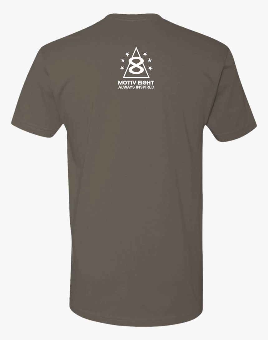 Next Level 3600 T Shirt Black Back, HD Png Download