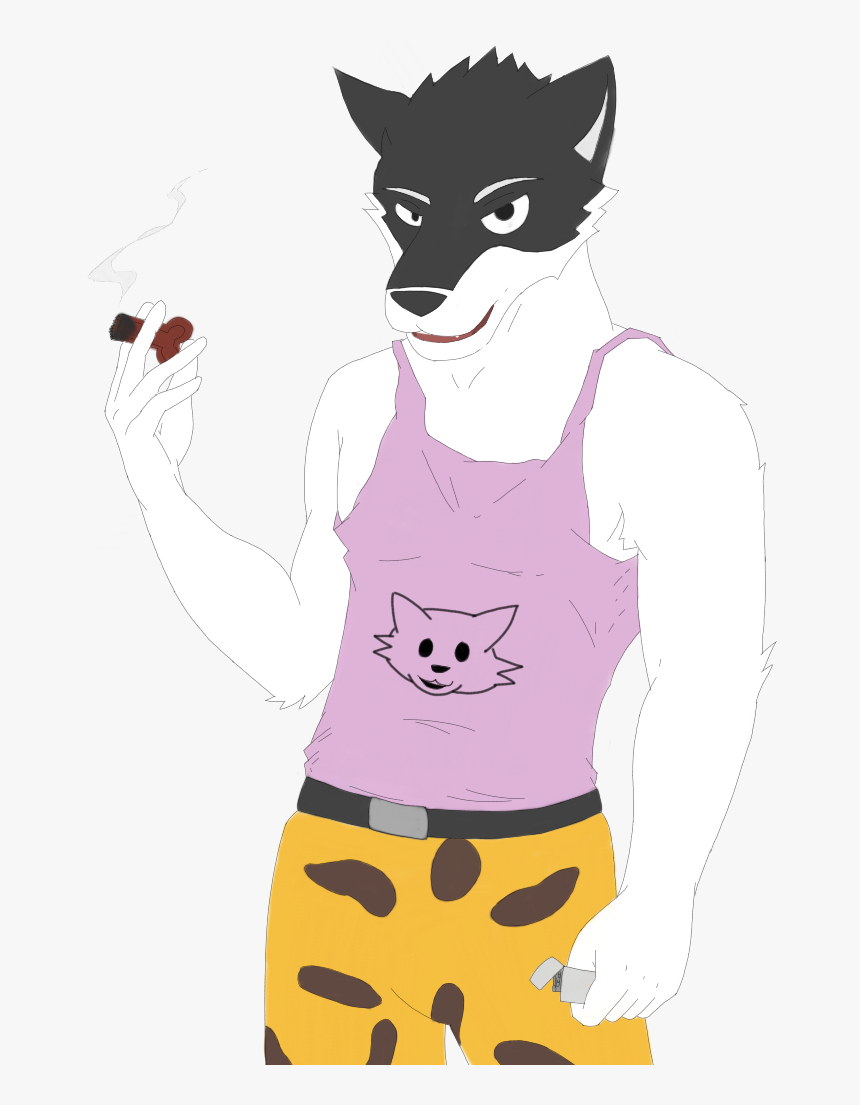 Doggo Smoke Break - Cartoon, HD Png Download