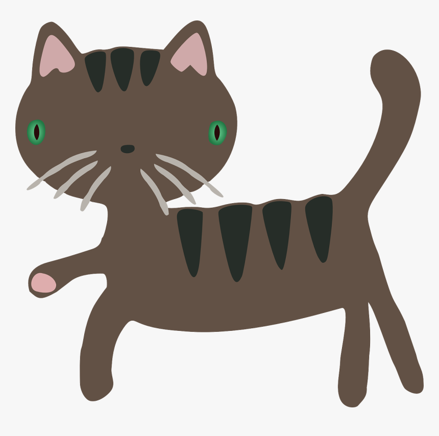 Similar Clip Art - Clipart A Stray Cat, HD Png Download