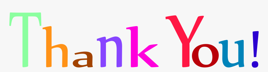 Thank You Nyala Font Clipart, HD Png Download
