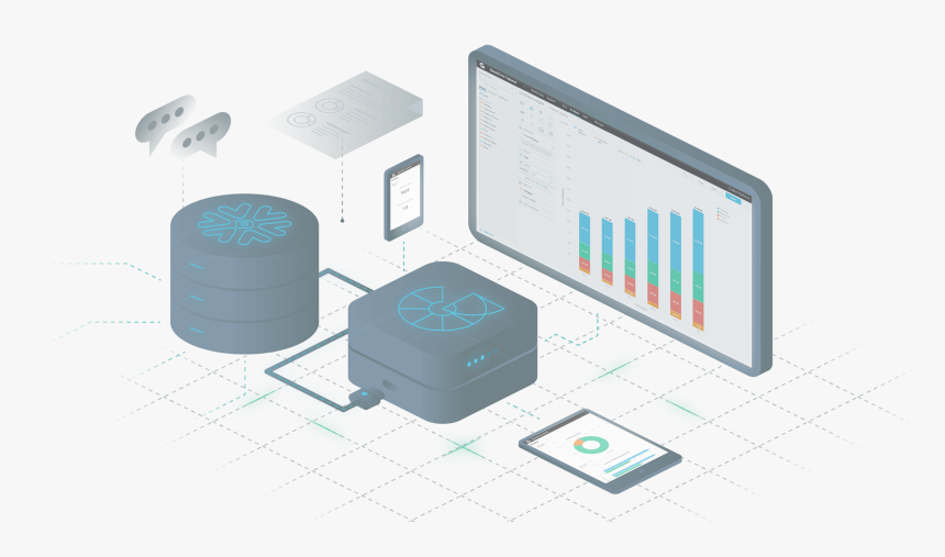 Gooddata Snowflake - Computer Network, HD Png Download