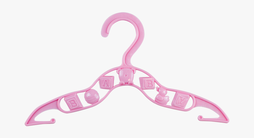 Pink Baby Clothes Hangers - Trousers, HD Png Download