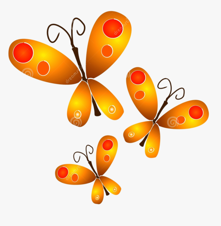 Royalty Free Butterflies Png By Hanabell - Butterfly Clipart, Transparent Png