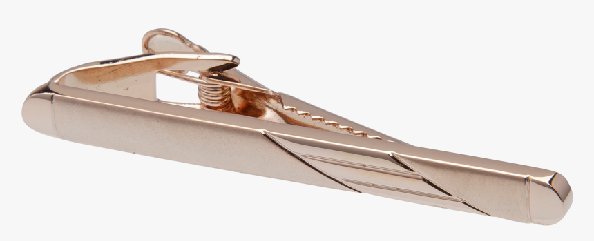 Rose Gold Classic Tie Pin - Adjustable Spanner, HD Png Download
