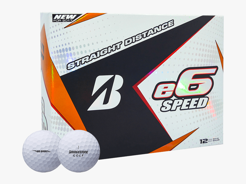 Bridgestone 2017 E6 Speed Golf Ball - Bridgestone E6 Speed, HD Png Download