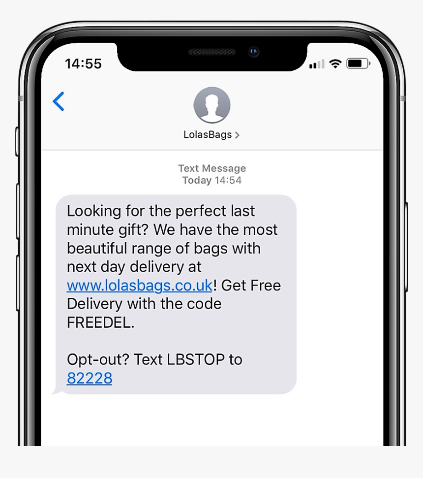 Lolasbags Sms Marketing Idea - Iphone Restore Backup, HD Png Download