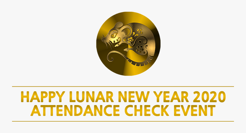 Happy Lunar Year 2020 Png, Transparent Png