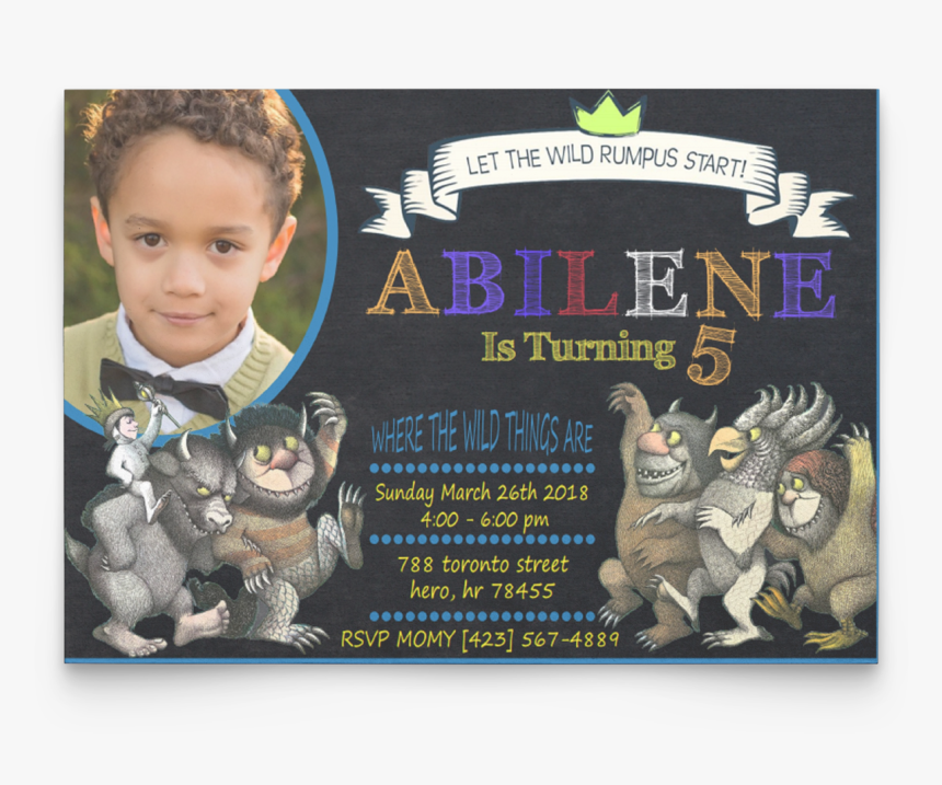 Transparent Where The Wild Things Are Png - Poster, Png Download