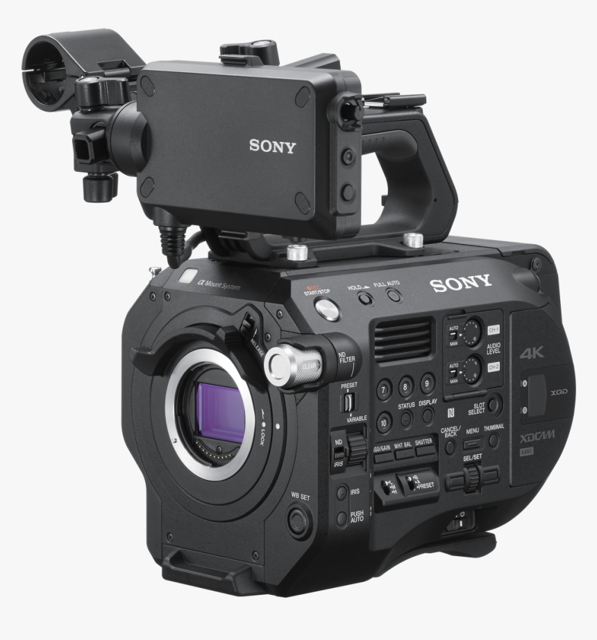 Sony Pxw-fs7m2 Xdcam 4k Super35 Exmorcmos Sensor Camera - Sony Fs7 Mark Ii, HD Png Download