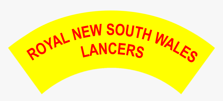 Royal New South Wales Lancers Battledress Flash Second - Circle, HD Png Download