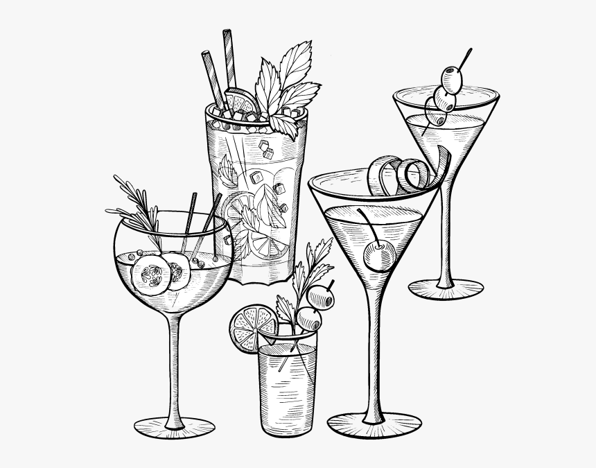 Champagne Stemware, HD Png Download