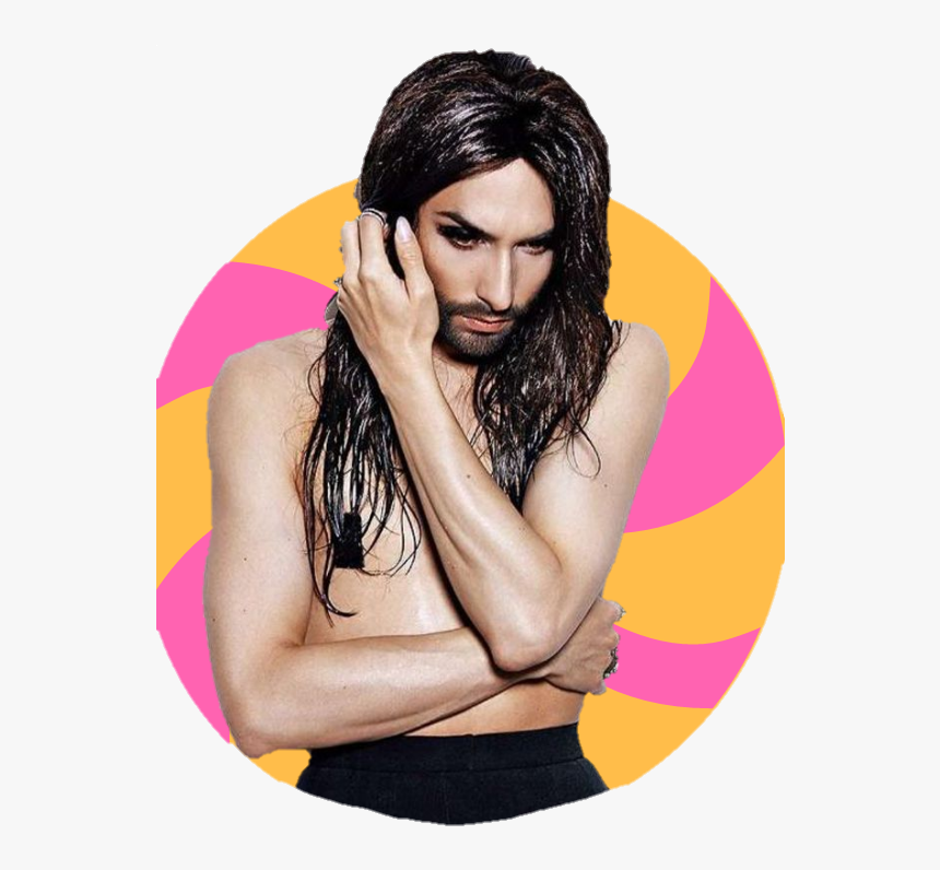 Conchita Wurst Photoshoot Rolling Stones, HD Png Download