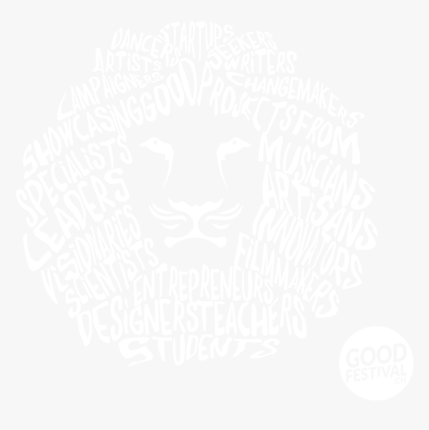 Goodfestival Logos White Lion - Poster, HD Png Download
