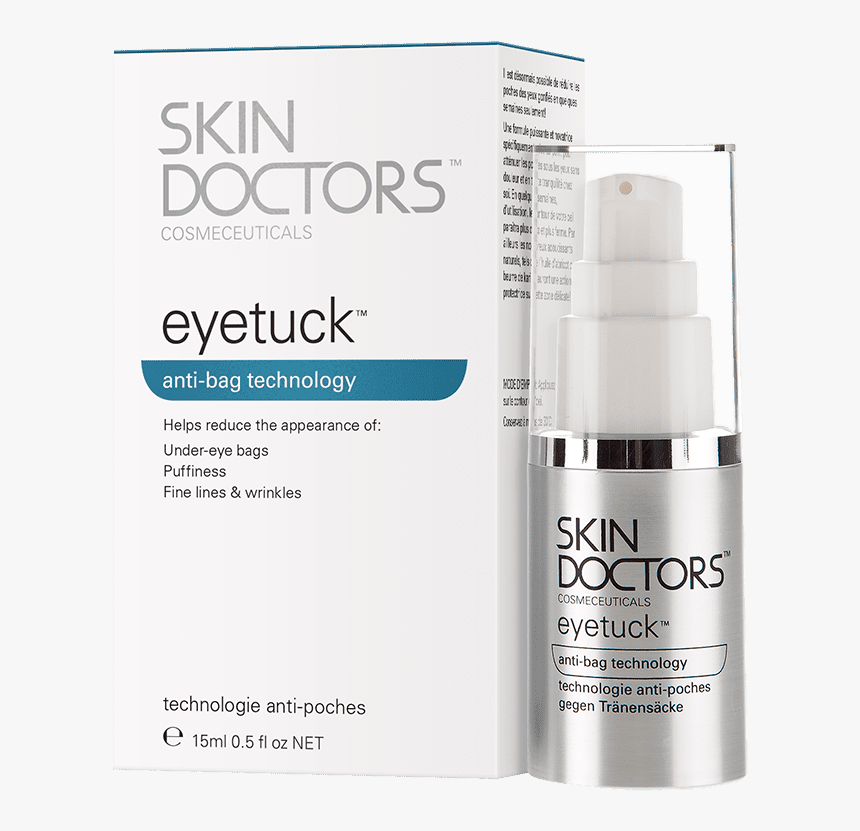 Eyetuck Carton & Bottle - Skin Doctor Eye Cream, HD Png Download
