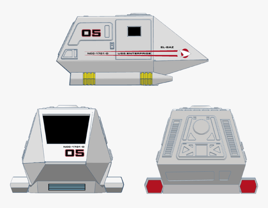 Abr Models 011g 1/72 Resin Type 15 Shuttle Pod - Machine, HD Png Download