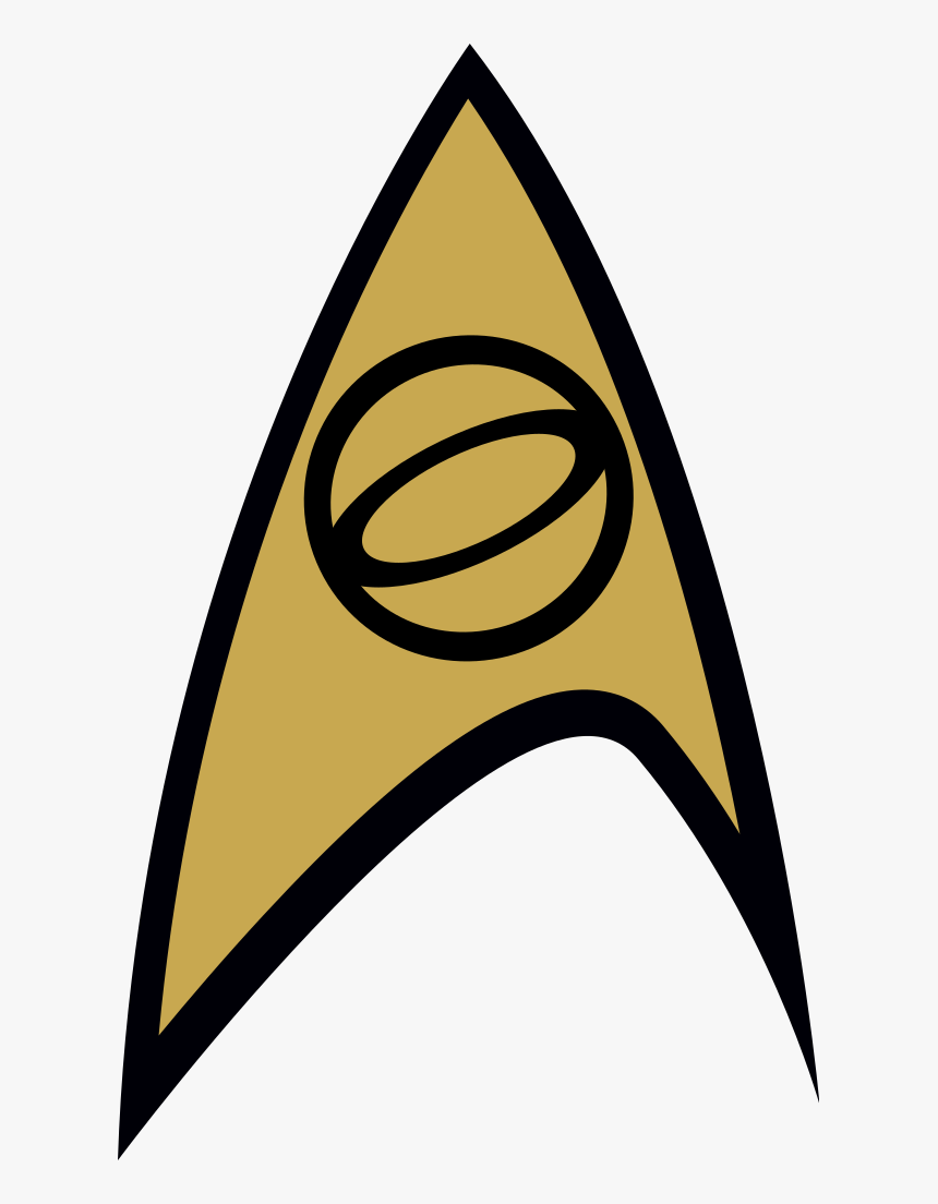 Uss Enterprise Patch Science - Star Trek Insignia Science, HD Png Download