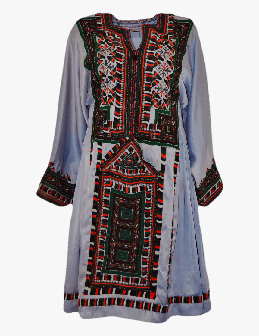 Light Blue Afghan Dress - Stitch, HD Png Download