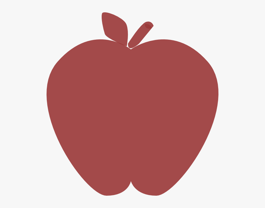 Transparent Apple Svg Clip Arts - Apple, HD Png Download