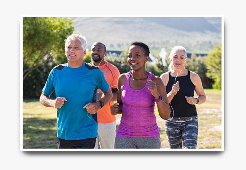 African People Jogging, HD Png Download