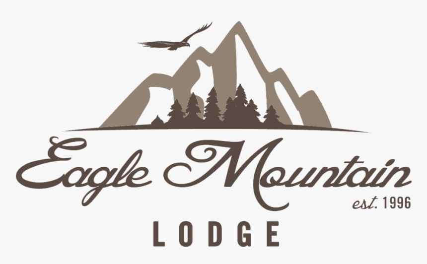 Brown-logo - Eagle On Mountain Design, HD Png Download