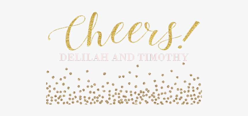 Image Of Custom Wedding Snapchat Filter - Calligraphy, HD Png Download