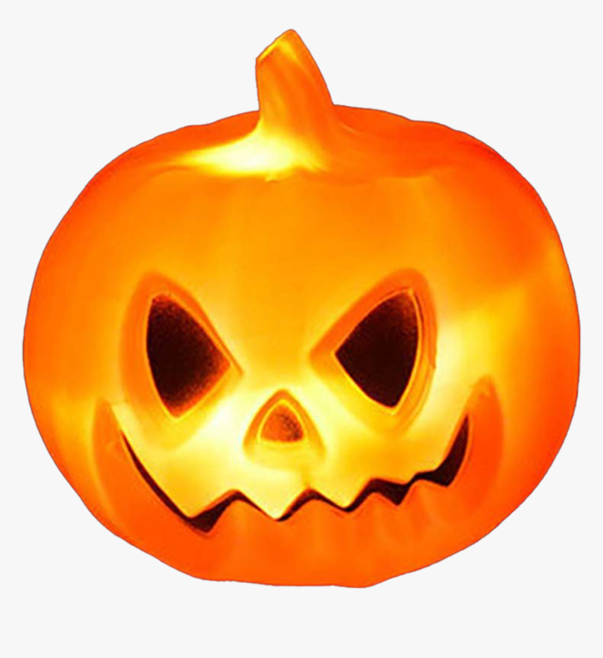 Halloween Scary Pumpkin Png Free Download - Jack-o'-lantern, Transparent Png