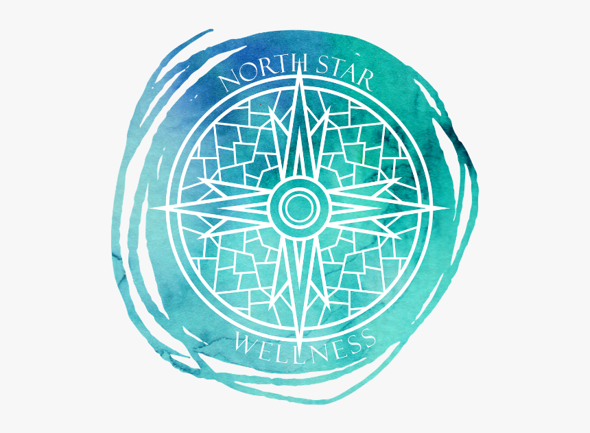 North Star Wellness Logo Rectangular 800 X 800 - Circle, HD Png Download