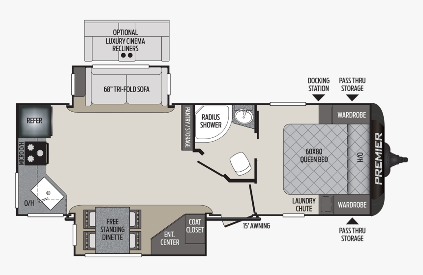 Keystone Bullet Premier 24rkpr, HD Png Download