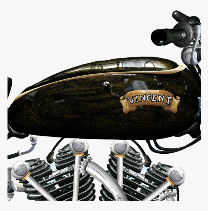 Vincent Black Shadow Motorcycle Men S T-shirt - Motorcycle, HD Png Download