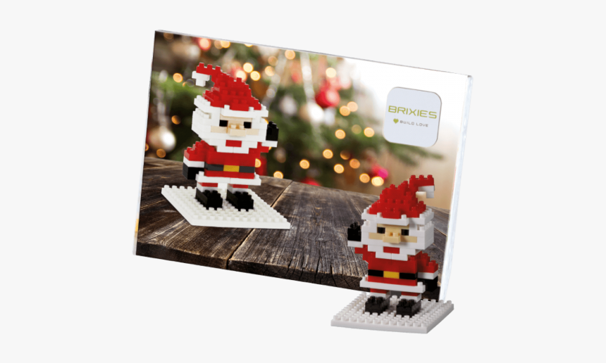 220 020 Santa Komplett - Christmas Table Background, HD Png Download