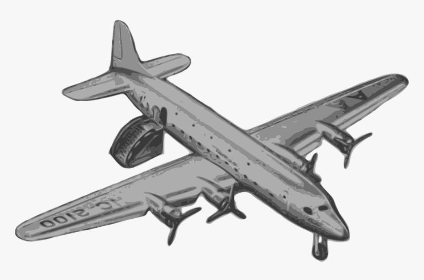 Aviao Retro Png, Transparent Png