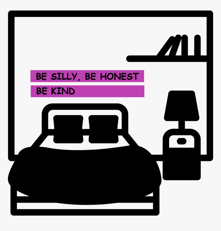 Dorm Room Clipart Black And White, HD Png Download