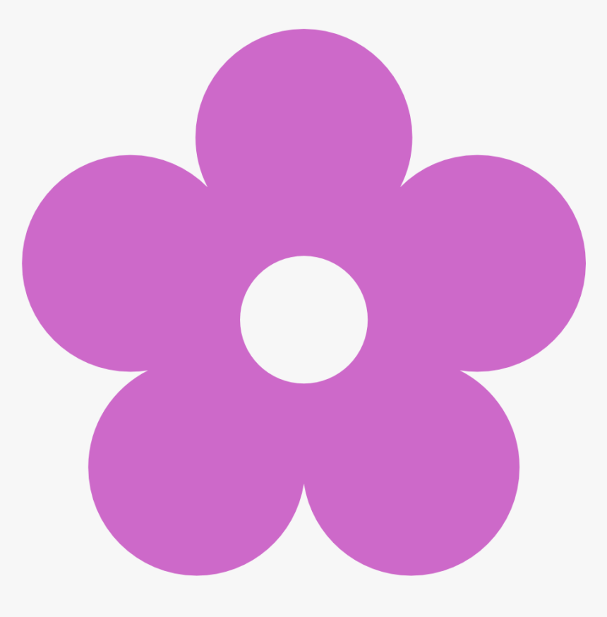 Colorful Flower Clipart - Colored Flower Clip Art, HD Png Download