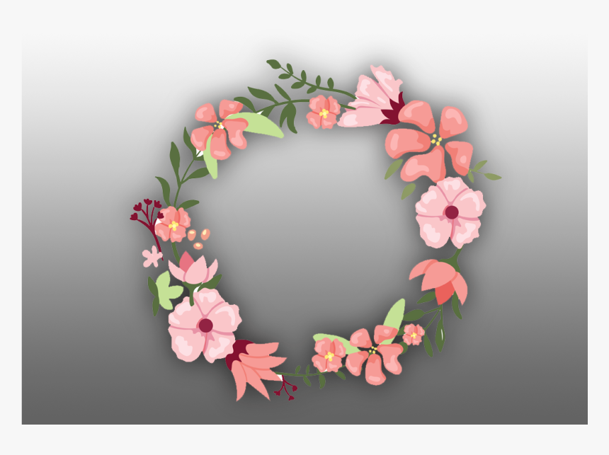 Colorful Floral Wreath - Rosa Canina, HD Png Download