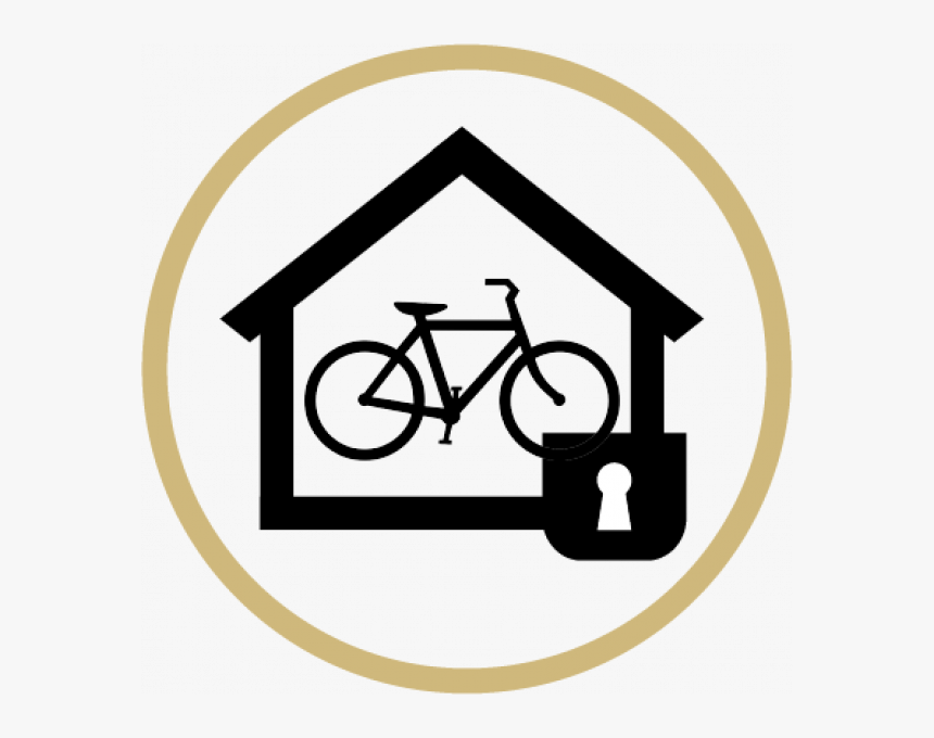 Locking Bike Shelter Logo - Correct Number Of Bikes, HD Png Download