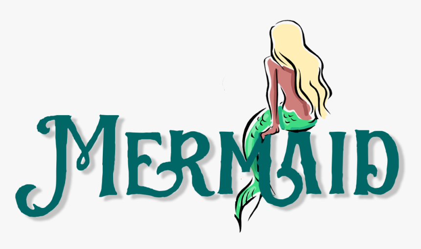 Mermaid Png Text , Png Download - Mermaid Png Text, Transparent Png