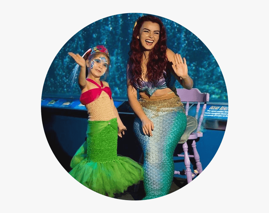 Becoming A Mermaid - Halloween Costume, HD Png Download