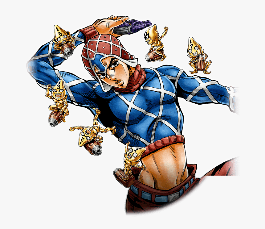 Unit Guido Mista - Cartoon, HD Png Download