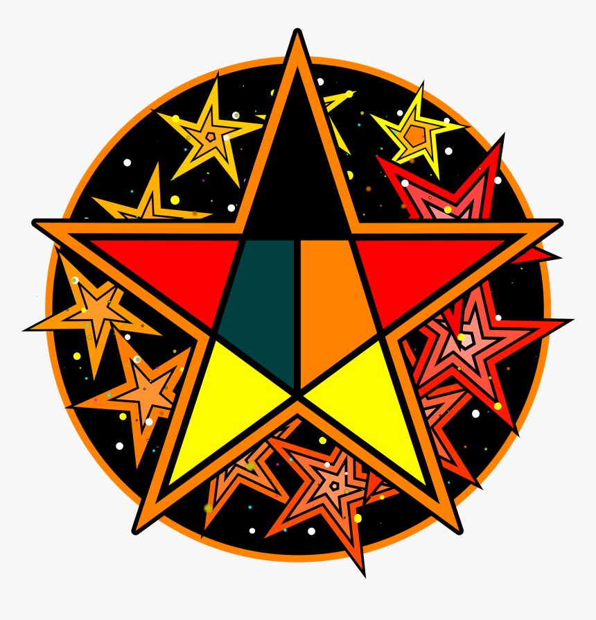 Background Created For The Fire Stars Lego League Team - Circle, HD Png Download