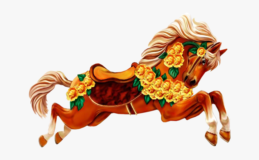Caballitos De Carrusel Png, Transparent Png