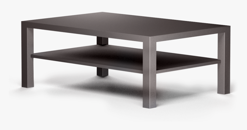 Lack Coffee Table Dark3d View 
 Class Mw 100 Mh 100 - Coffee Table, HD Png Download