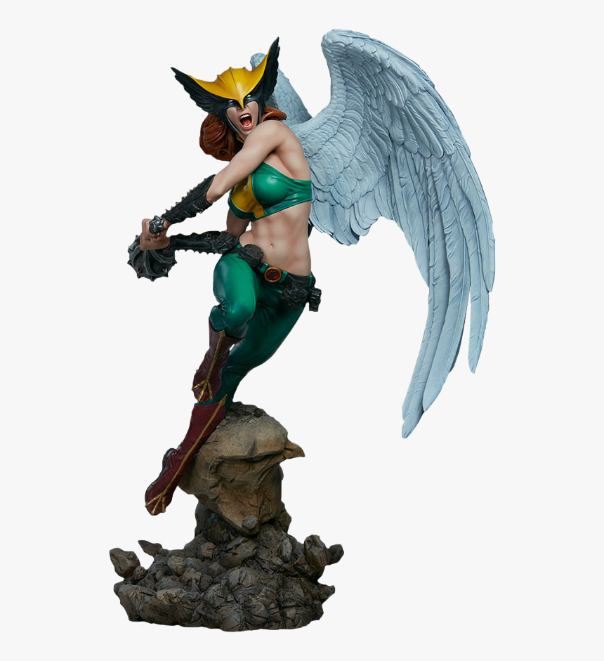 Hawkgirl Premium Format Statue - Hawkgirl Premium Format, HD Png Download