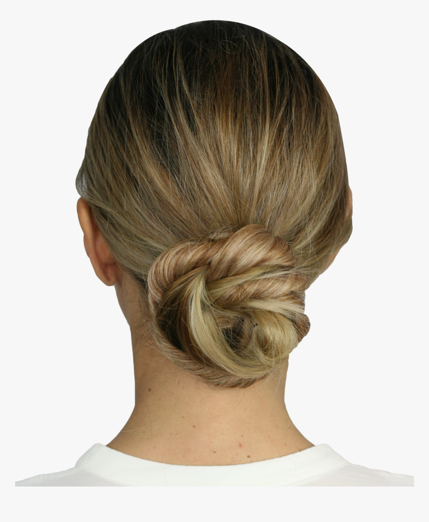 Hair In Bun Transparent , Png Download - Bun, Png Download
