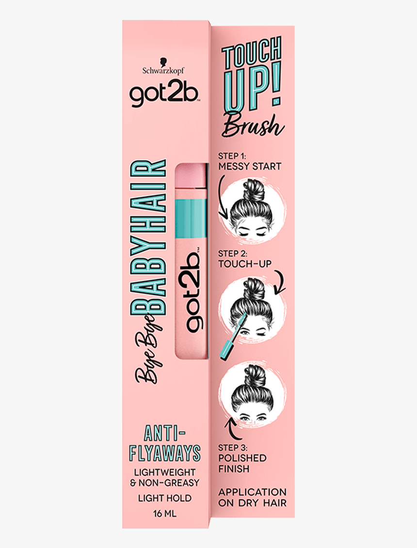 Got2b Com Bye Bye Baby Hair Touch Up - Brush, HD Png Download