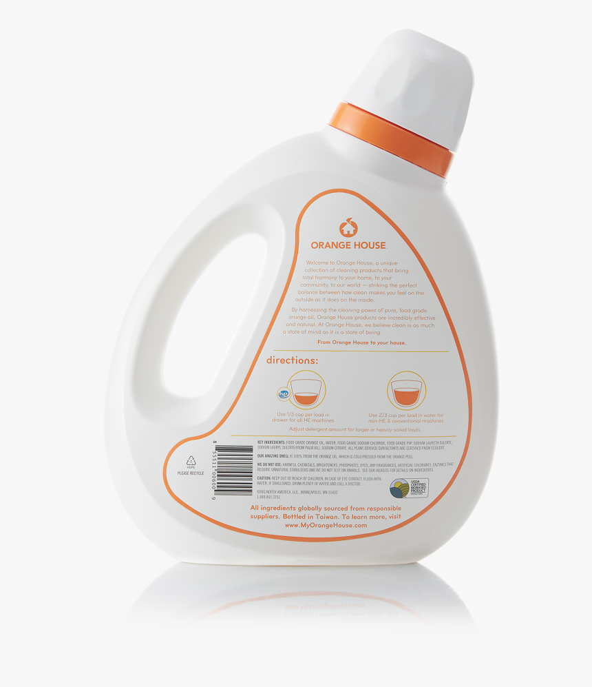 Ecocert Natural Detergent , Png Download - Plastic Bottle, Transparent Png