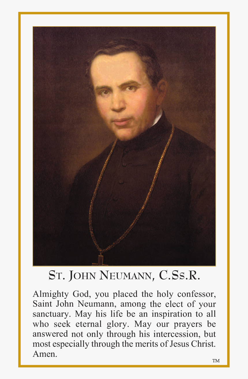 St John Neumann, HD Png Download