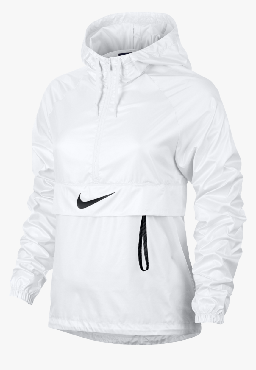 Nike Swoosh Png White - Hoodie, Transparent Png